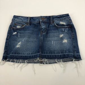 Denim Mini Skirt